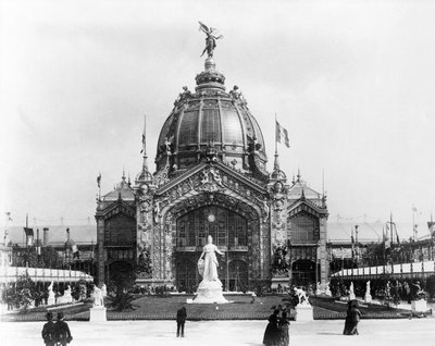 The Central Dome, Paris Exhibition, 1889 by French Photographer